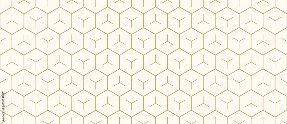 Poster background pattern seamless geometric abstract gold luxury color and line. geometric line vector. lu
