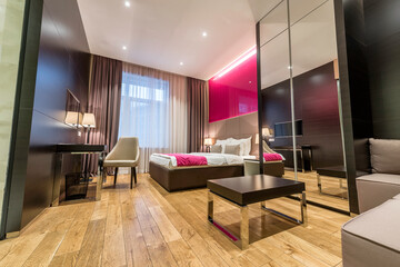Hotel room interior