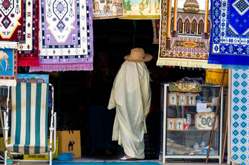 North Africa. Tunisia. Cap Bon. Nabeul. The souk