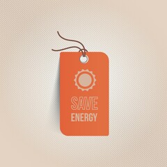 save energy tag