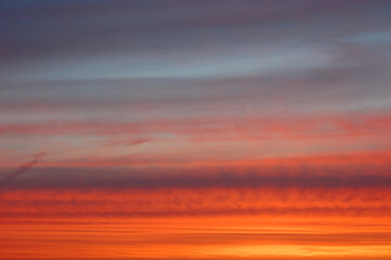 Fototapeta premium Sunset sky colorful abstract background