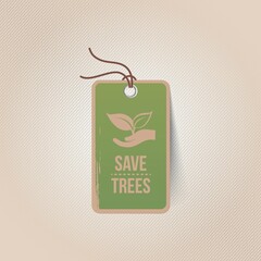 save trees tag