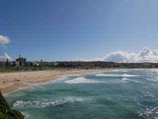 Fototapeta premium View on famous Bondi Beach