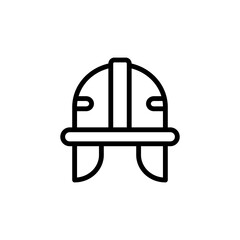 Helmet, manufacturing icon. Simple line, outline vector elements of production icons for ui and ux, website or mobile application