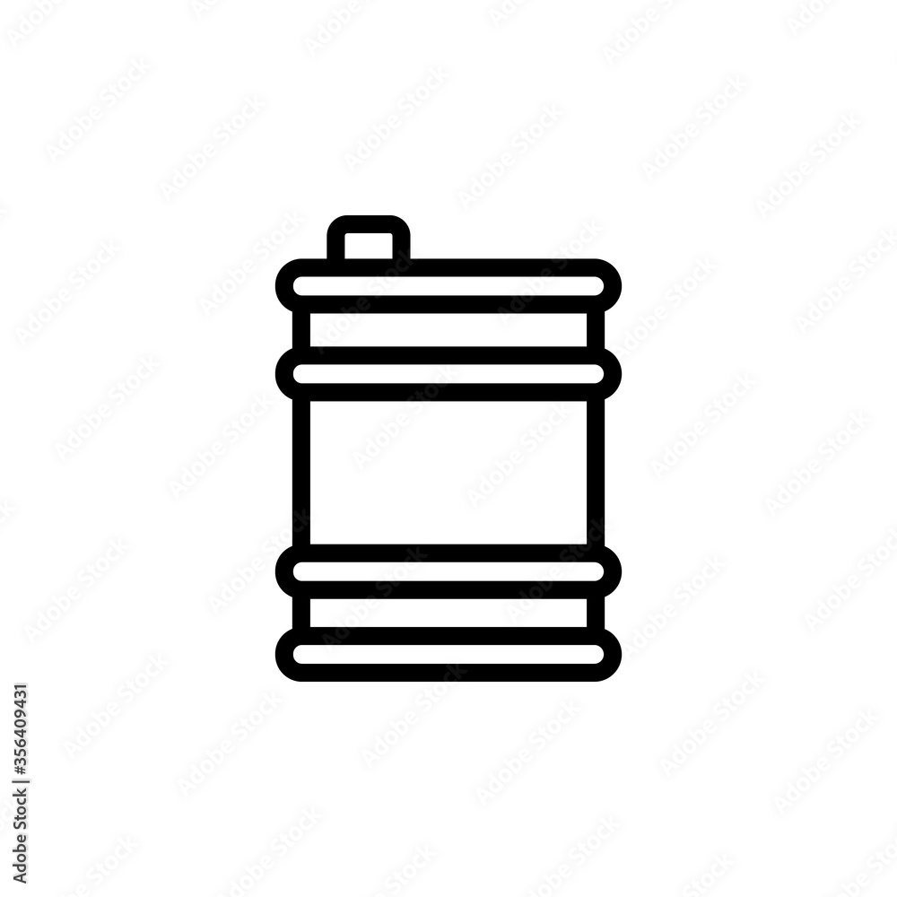 Poster toxic, manufacturing icon. simple line, outline vector elements of production icons for ui and ux, w