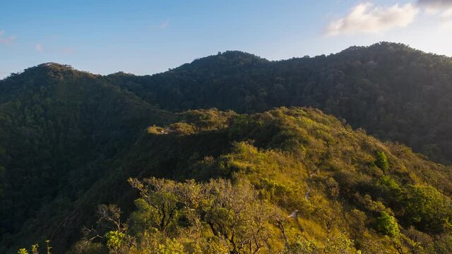 view of  Monk Lui Luang, Doi Thule, Tak province, Thailand, 1350 msl