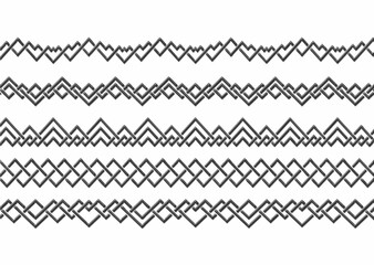 3d vintage embroidery pattern set