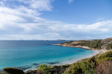 The azure waters and surf of Esperance, Western Australia