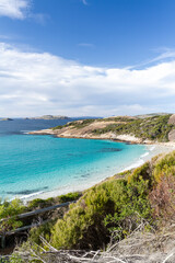 The azure waters and surf of Esperance, Western Australia
