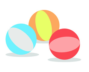 子供用ビーチボール　3種