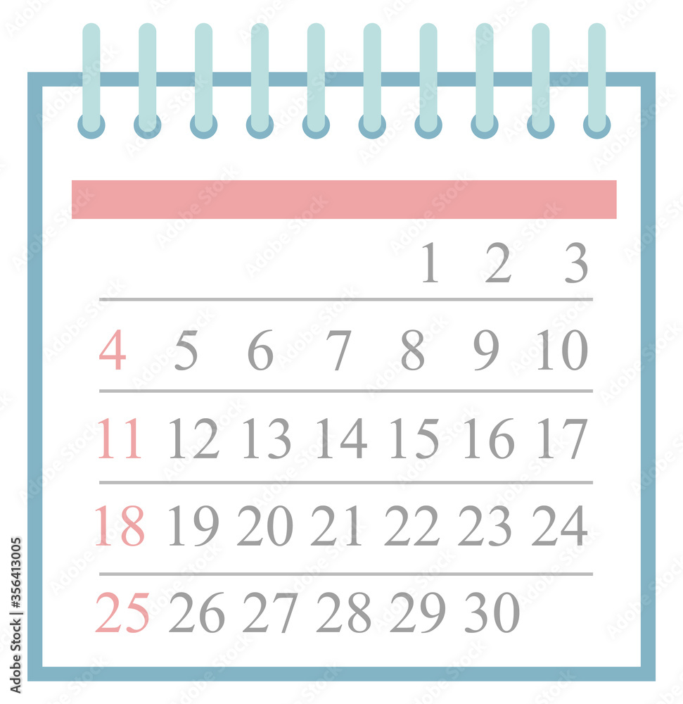 Poster organization of working process vector, management of work space. date with weekends, reminder with 