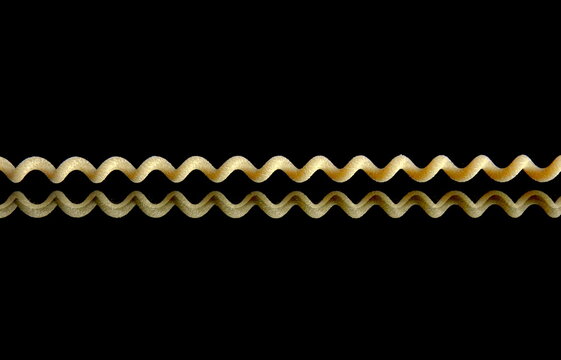 un fusillo di pasta napoletana
