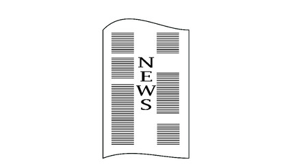 news icon shape