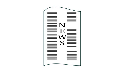 news icon shape