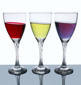 beautiful Wine Glass Stock Photos