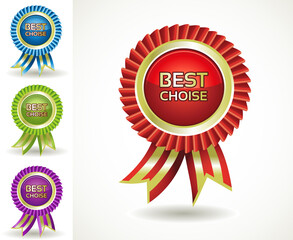 Vector colorful  labels for your business