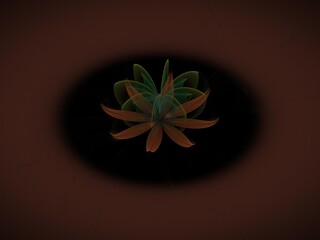 Imaginatory fractal background Image