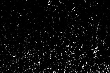 Grunge black and white texture background (Vector). Use for decoration, aging or old layer