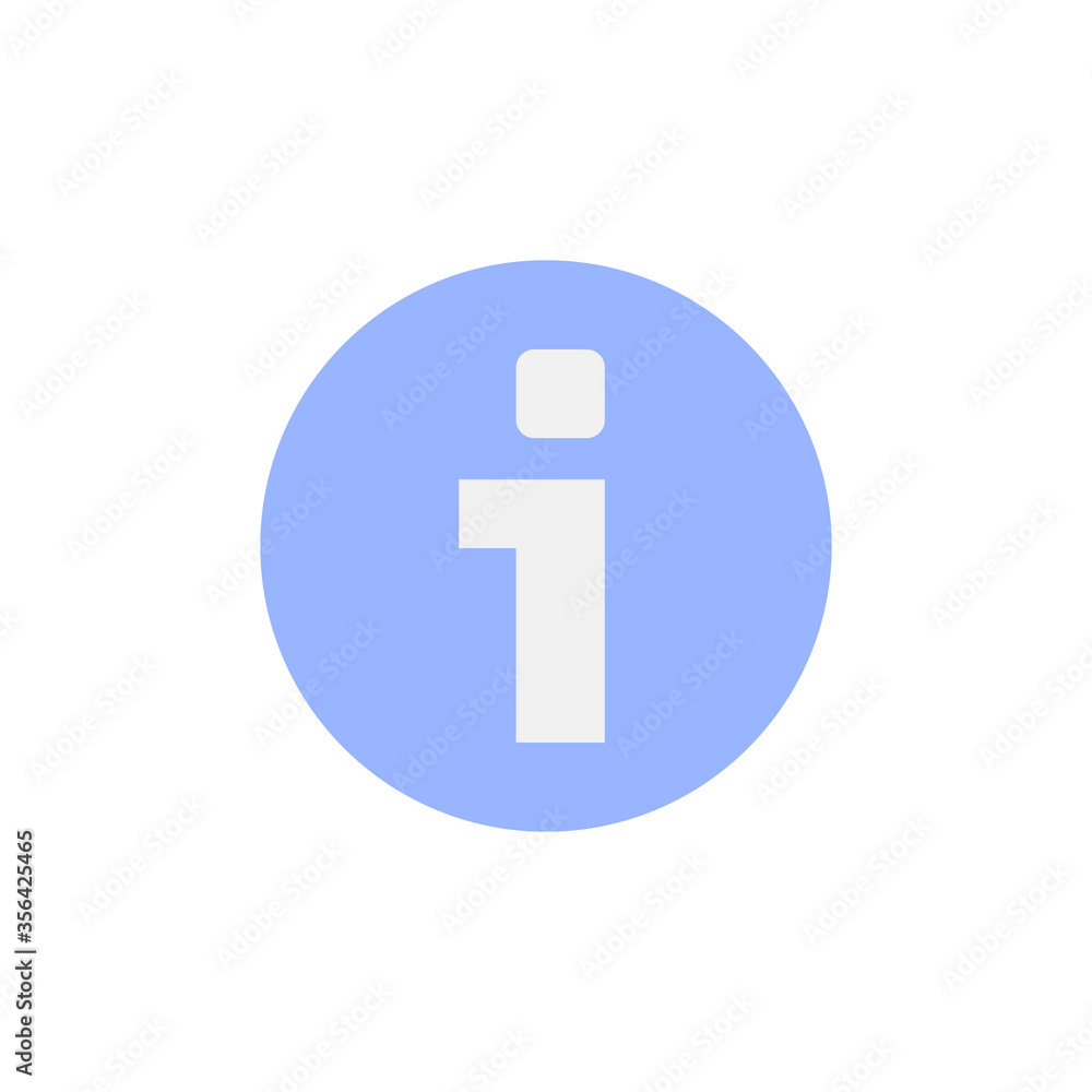Aufkleber sign, information icon. simple color vector elements of shopping center icons for ui and ux, website