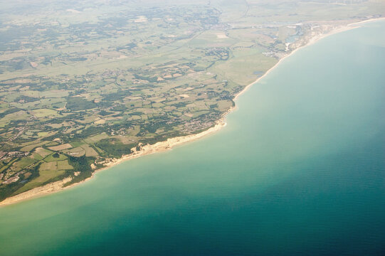Sussex Coastline, Aerial View