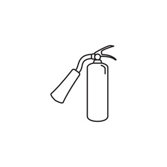 extinguisher icon vector design template eps10
