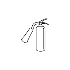 extinguisher icon vector design template eps10
