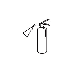 extinguisher icon vector design template eps10