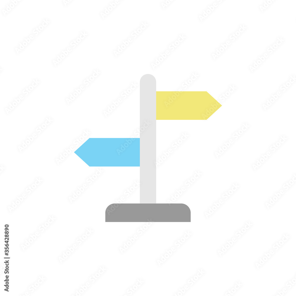 Poster panel, sign icon. simple color vector elements of navigation icons for ui and ux, website or mobile 