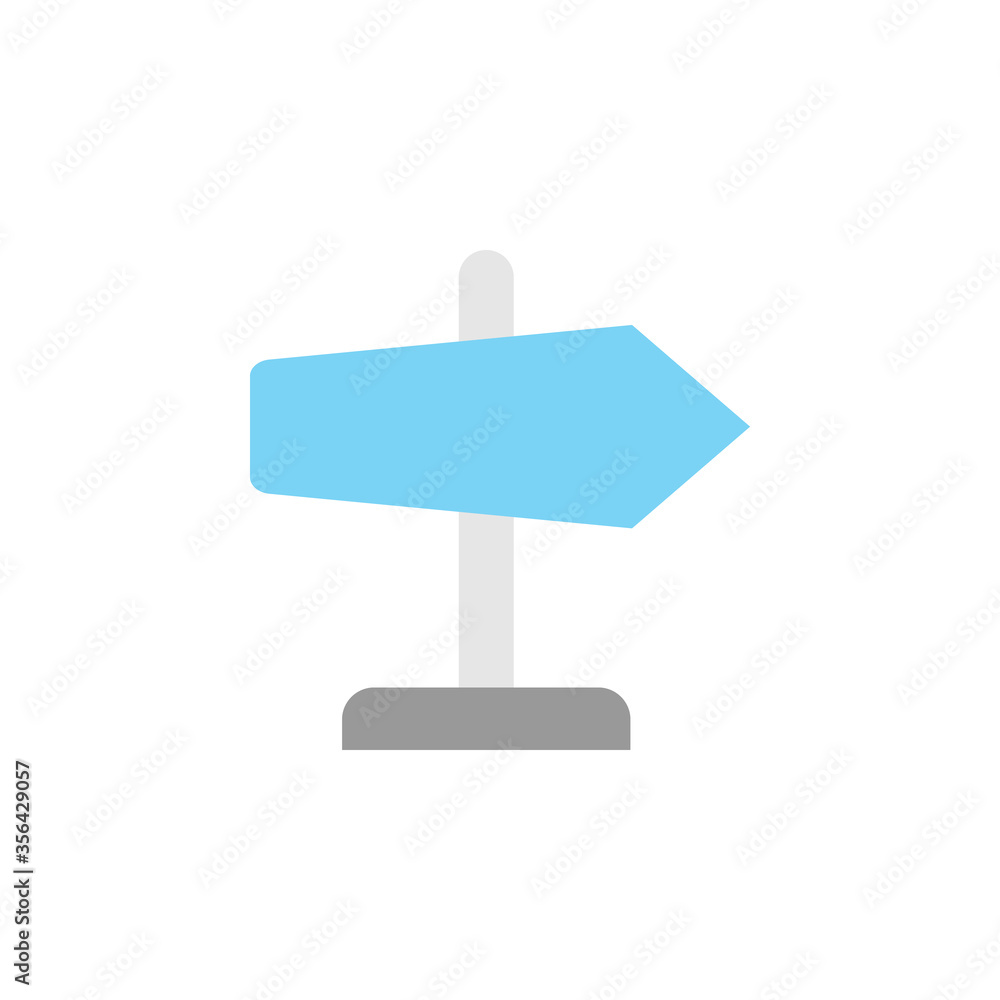 Poster panel icon. simple color vector elements of navigation icons for ui and ux, website or mobile applic