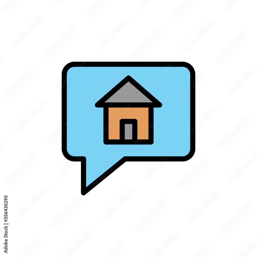 Poster tablet, chat, gps icon. simple color with outline vector elements of navigation icons for ui and ux,