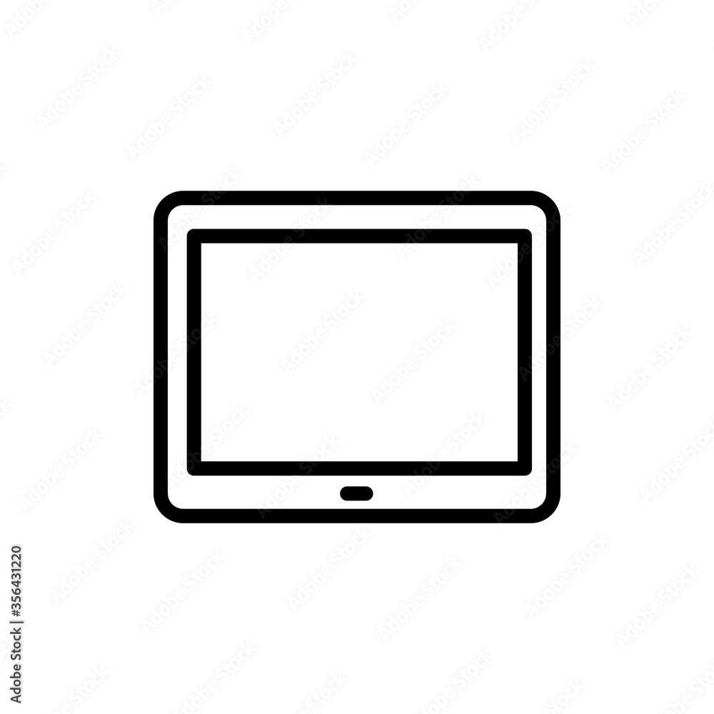 Poster smartphone, technology icon. simple line, outline vector elements of communication icons for ui and 