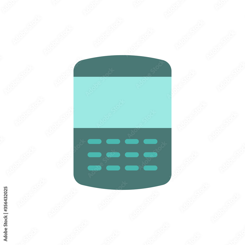 Poster phone, mobile, technology icon. simple color vector elements of communication icons for ui and ux, w