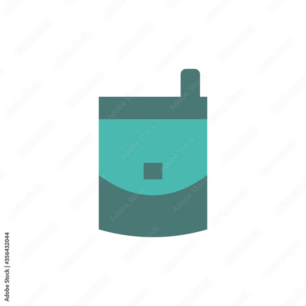 Poster phone, mobile, technology icon. simple color vector elements of communication icons for ui and ux, w