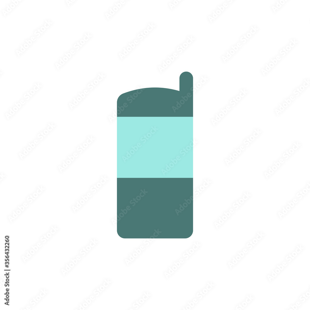 Poster phone, mobile, technology icon. simple color vector elements of communication icons for ui and ux, w