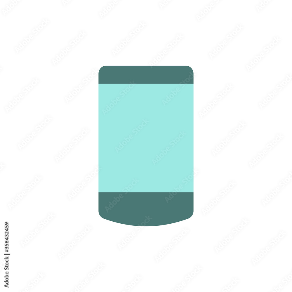 Poster smartphone, technology icon. simple color vector elements of communication icons for ui and ux, webs