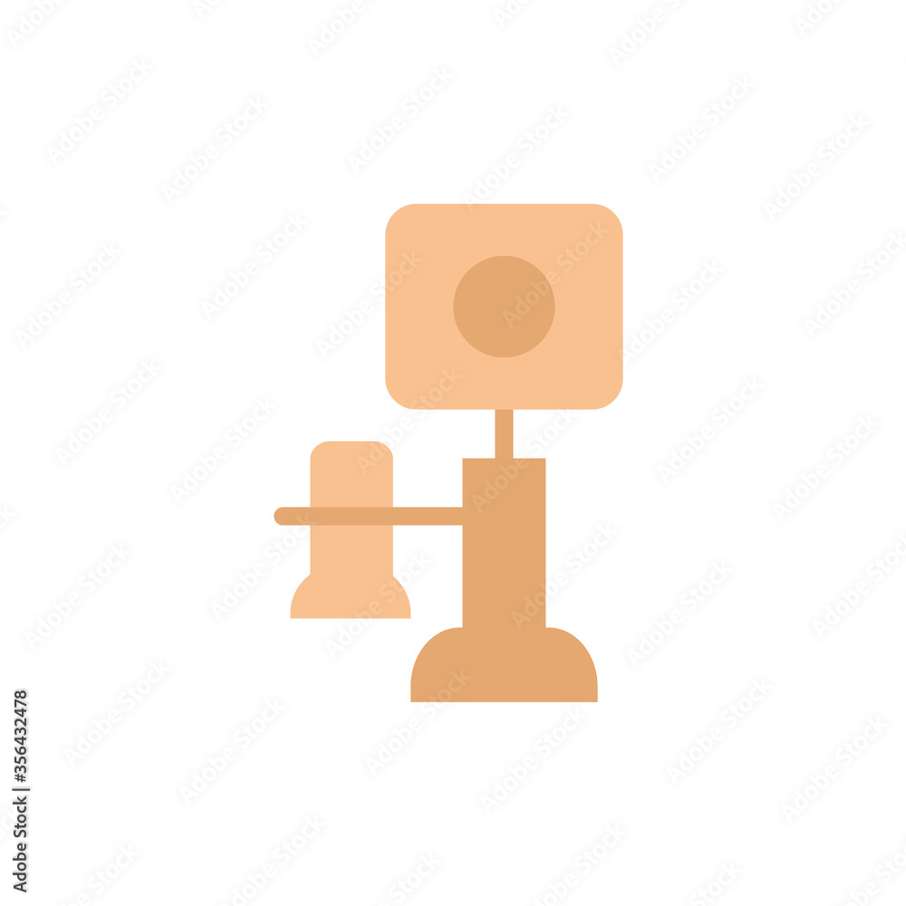 Poster phone, landline icon. simple color vector elements of communication icons for ui and ux, website or 
