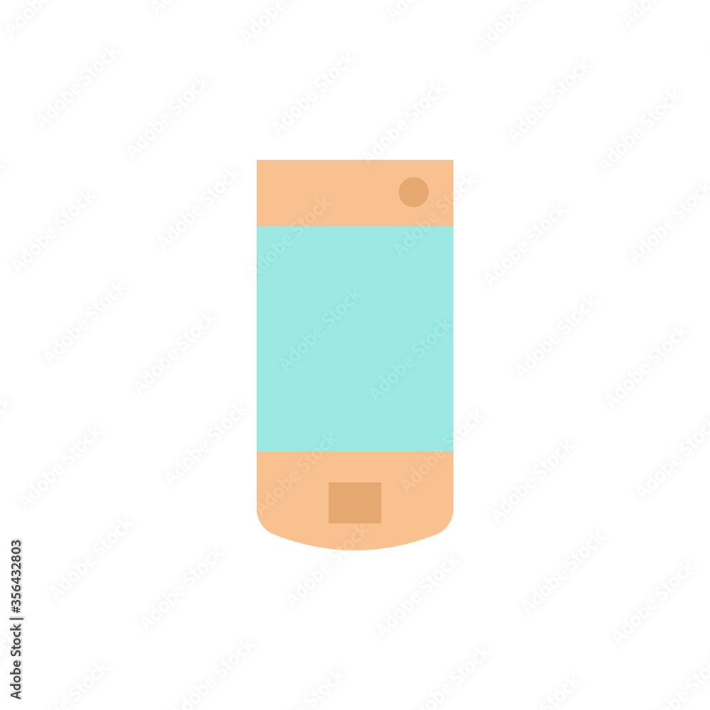 Poster phone, mobile, technology icon. simple color vector elements of communication icons for ui and ux, w