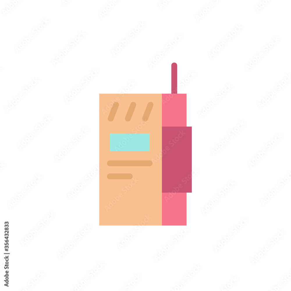 Poster phone, technology icon. simple color vector elements of communication icons for ui and ux, website o