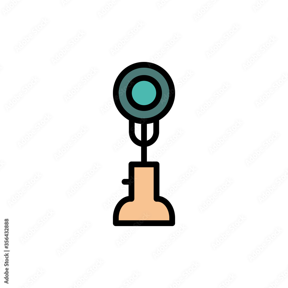 Poster phone, technology icon. simple color with outline vector elements of communication icons for ui and 