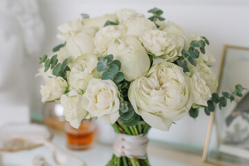wedding bouquet of flowers