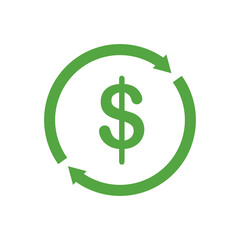 cashback icon design logo template EPS 10