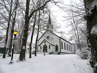 Little Church in the Snow
