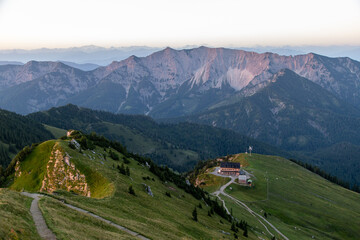 Rotwandhaus am Morgen im Mangfallgebierge bei Schliersee