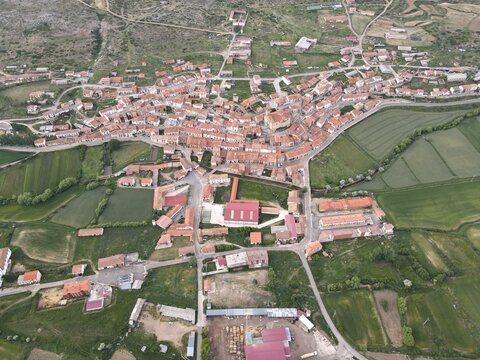A&eacute;rea de pueblo