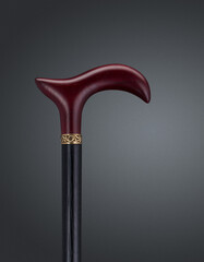 Walking sticks and crutches. High quality photo.