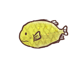 R:メルヘンなかわいい深海魚 マツカサウオ３