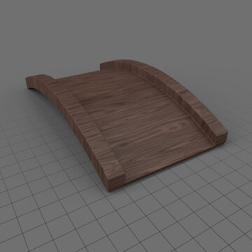 Wooden bridge
