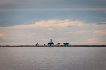 Dungeness Lighthouse from the water