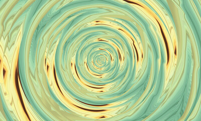 Abstract cosmic swirl for art projects. 3D illustration