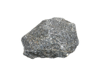 granite stone isolated on white background